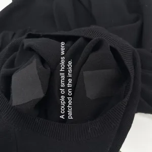 Club Monaco Womens Black 100% Wool Bell Sleeve Bow‎ Detail Sweater Dress Large thumbnail 7