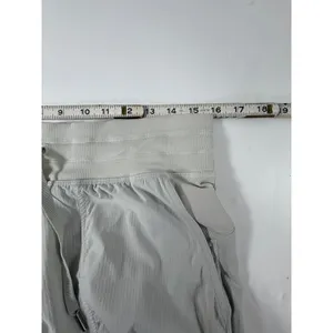 Lululemon Beyond the Studio Jogger Pants Grey Textured Drawstring Tapered Womens thumbnail 3