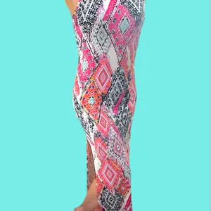 Hippie Chic Colorful Summer Maxi Dress S/M thumbnail 2