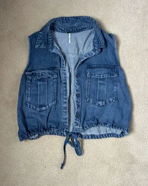 Young Fabulous and Broke Denim jacket sleeveless thumbnail 1