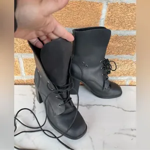 Jeffrey Campbell "JUNEAU" Leather Boots 7.5 thumbnail 9