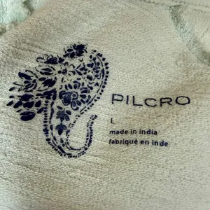 PILCRO Anthropologie Split Neck Mint Terrycloth Babydoll Top Size L‎ thumbnail 6