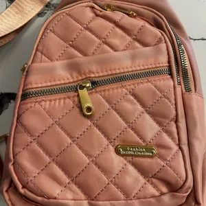 Pink Quilted Crossbody Bag Pink thumbnail 2