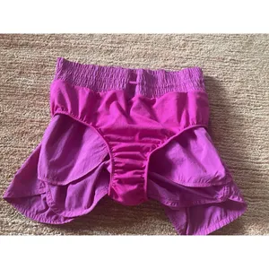 All In Motion Pink High Waist Lined Active Shorts Women’s S Zip Pocket thumbnail 8