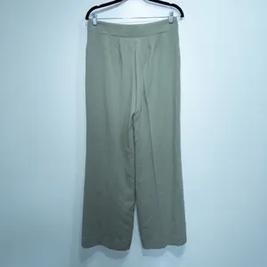 Club Monaco Green Oak/Chene High Rise Fluid Crepe Trousers Size 8 NWT thumbnail 7