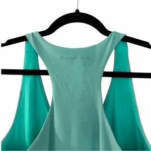 OUTDOOR VOICES Green Exercise Mini Dress Sz L thumbnail 7