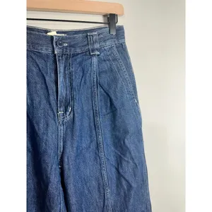 Madewell Perfect Vintage Wide Leg‎ Jean Seam Edition Blue Trouser 27 High Rise thumbnail 7