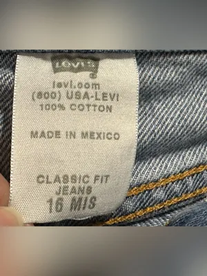 LEVI’S Vintage 501 jorts size 16 Jean shorts 2003 thumbnail 7
