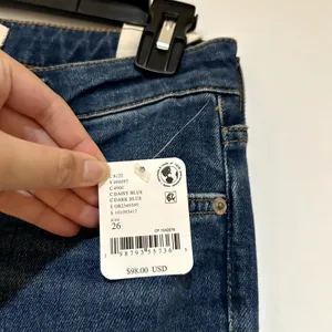 We The Free Free People Daisy Blue Emre Low-Rise Flare Jeans NWT Size 26 thumbnail 4