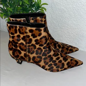 Gianni Bini Brown Ankle Boots with Sleek Design thumbnail 9