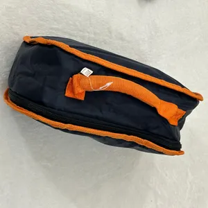 National Football League Team Chicago Bears Football Travel School Game Cooler Lunch Box Bag 10”x8” thumbnail 3