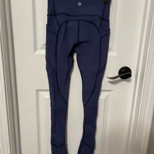 Lululemon All The Right Places Pant II Low Rise *28" Gatsby Blue size 2 thumbnail 3