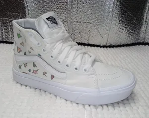 VANS Sk8-Hi Tapered High Top White Women Canvas Sneakers Skate Size M 5.5 W 7 thumbnail 1