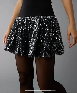 American Eagle Black Mini Dress thumbnail 4