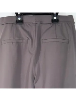 Halara Grey Straight Leg Stretch Pants thumbnail 6
