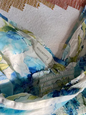 Summer Y2k Peasant Milkmaid Dress thumbnail 5