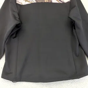Habit Women's Black Pink‎ Camo Mossy Oak Softshell Jacket Full Zip Size Large thumbnail 10