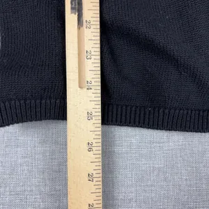 Vince‎ Cardigan Womens S Black 85% Cotton 15% Cashmere Crew Neck Lightweight thumbnail 9