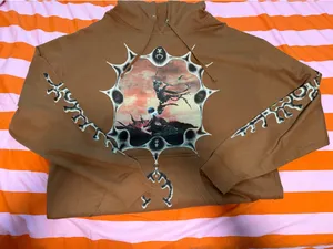 Ashnikko Weedkiller Tour Sweatshirt Brown Size XXL thumbnail 1