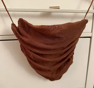 Tic Toc Brown Mesh Strapless Corset thumbnail 1
