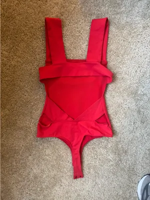 Free People Oh She’s Strappy Bodysuit thumbnail 2