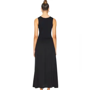 Lioness- Piroutte Black Maxi Dress In Onyx Size Small thumbnail 3