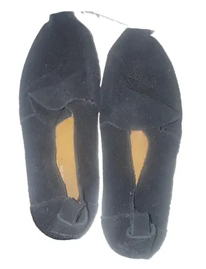 Black Womens Toms Classic Slip On Shoes Size 8W thumbnail 1