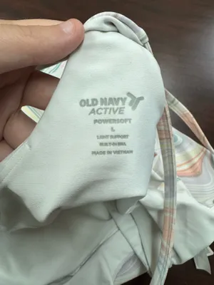 Old Navy Active Powersoft Marble Print Athletic Tank Size Large thumbnail 6