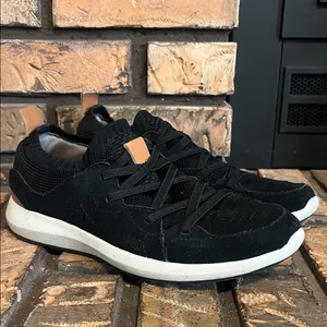 Earth Desire‎ Flow Women’s Black & Tan Slip On Sneakers Size 8 thumbnail 2