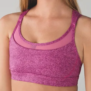 Lululemon Get Down Bra size 4 Rio Mist Pink Paradise Red Grape / Pink Paradise thumbnail 3
