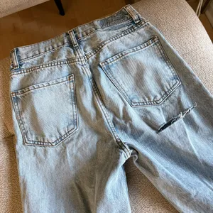 REVICE Ex Boyfriend Player One High Rise Straight Leg Distressed Jeans Sz 26‎ thumbnail 7