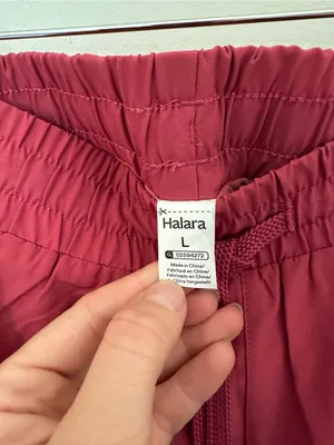 NWOT Halara Mid Rise Drawstring Contrast Mesh 2-in-1 Flowy Running Shorts 5” thumbnail 3