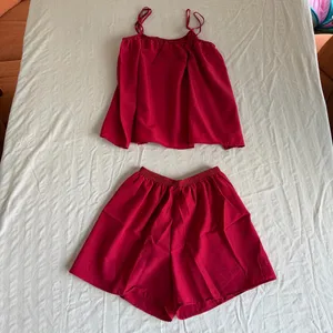 Women's Two Piece Spaghetti Strap and Shorts Pajamas Size M #260264 thumbnail 2