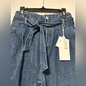 NWT Zara TRF wide leg jeans size 0 thumbnail 3