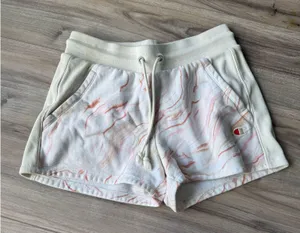 Champion Cream and Pink Night Shorts thumbnail 1