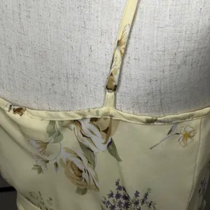 VTG Gold Crown Label Floral Dress thumbnail 13