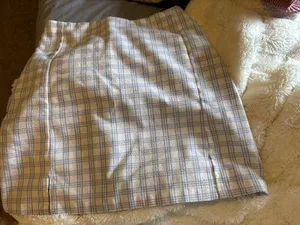 Brandy Melville Skirt Plaid thumbnail 1