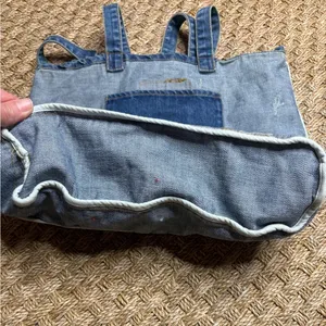 American Eagle Denim Tote Bag thumbnail 6