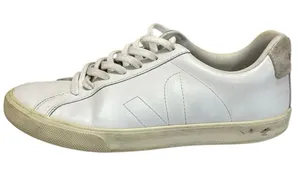 Veja Esplar Women White Leather Lace Up Low Top Athletic Sneakers Shoes Size 9.5 thumbnail 1