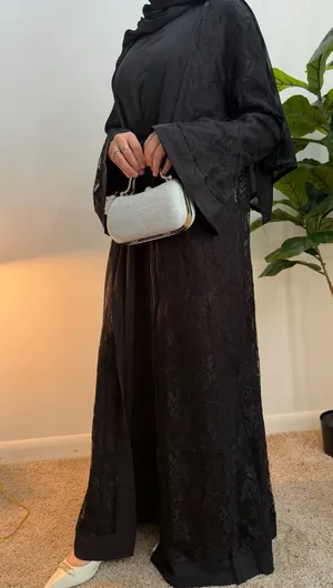 Black Abaya Modest Size M thumbnail 1
