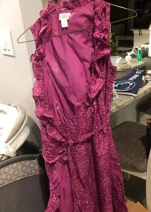 Ann Taylor Loft Pink Dress thumbnail 1