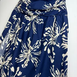 NWT ZARA Floral Tropical Printed Midi Skirt Sz Small Pleated Side Slit thumbnail 11