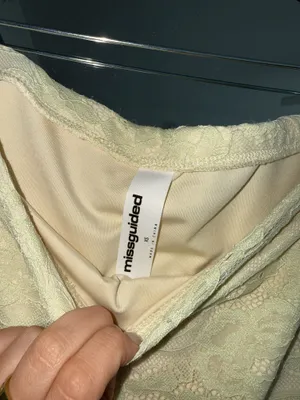 Light yellow mini skirt Size XS thumbnail 2