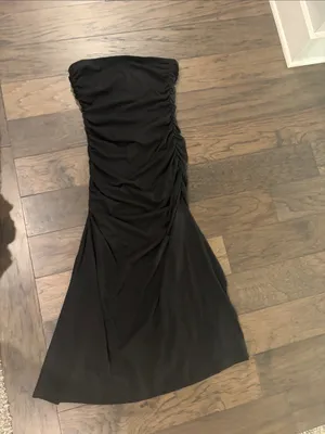 New With Tags Anthropologie Gabbie Strapless Ruched Tube Dress by Celandine thumbnail 6