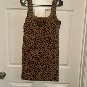 Love Tree Brown Leopard Print Mini Tank Dress thumbnail 6