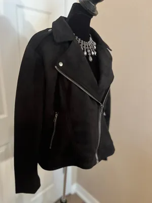 Philosophy Black biker fall jacket thumbnail 7