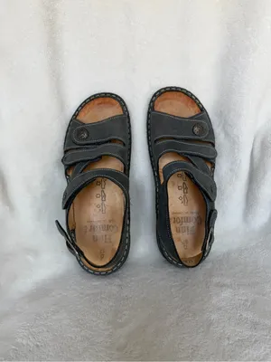Finn Comfort Gomera Womens Sandals Leather strappy comfort EU 37 US 6 thumbnail 2