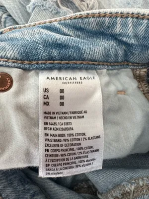 American Eagle Skort Denim thumbnail 4