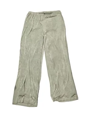 Lulus Make You Do A Double Take Light Green Wide Leg Pants Elastic Waist XL thumbnail 2