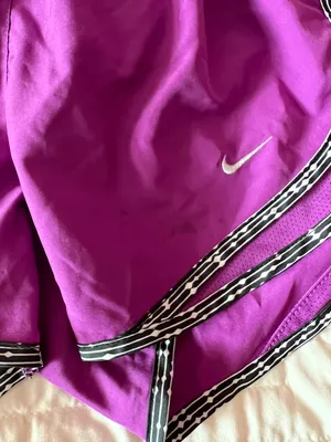 Nike Purple Dri-Fit Athletic Running Shorts Size XS thumbnail 2
